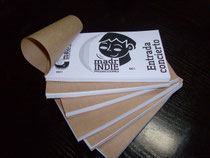 tickets, entradas, talonarios