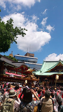 画像:神田明神のお祭り