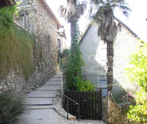 Le village de Castillon-en-Couserans, chef lieu du canton 