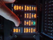 Bell 209 AH-1F Cobra caution panel