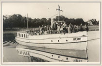 MS "HEIDI" um 1950 nach Umbau