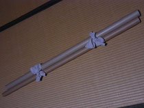 布を巻いてある紙の芯をもらってきました~。 (*^_^*) これ、すごく強くてとても使える!