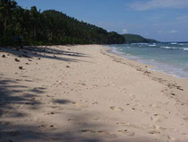 Der beach in der Nähe von Sigaboy
