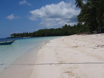 Sand Beach auf Camotes Island