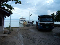 Erster Fährenhafen nach Cebu