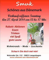 verkaufsoffener sonntag 27.april