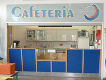 Ausgabe in der Cafeteria