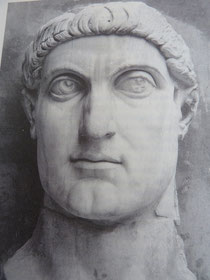 Monumentalkopf des Konstantin, Konservatorenpalast, Rom