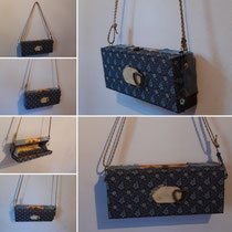 Bolso de mano - bombonera colección "PERPETUAL LOVE"
