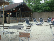 Beachbar wird einige Meter weiter neu gebaut