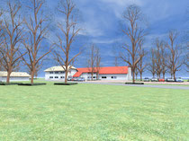 Strandhaus - Blick von Osten (vergrößern durch 1 x klicken auf das Bild)