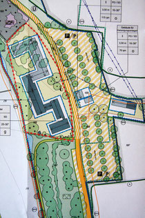 Ausschnitt Bebauungsplan Chiemgauhof