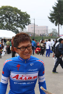 自転車ロード競技選手　中島康晴