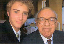 Heribert Riedler mit Enkel Benedikt