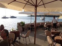 The terrace at Cafe Bar Vitriol