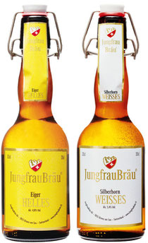 JungfrauBräu in der 33cl Bügelflasche