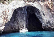 Blue cave near Syvota