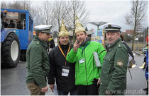 Polizei mit Präsident Markus Lorenz und Matthias Hecka