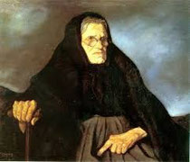 Paulino Vicente, der Sohn: Remigia, la curandera ( die Heilerin) - Museo de Bellas Artes de Asturia