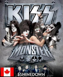 KISS CANADA TOUR 2013