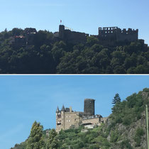 Burg Rheinfels und Burg Katz