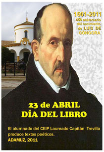 Cartel anunciador del Día del Libro