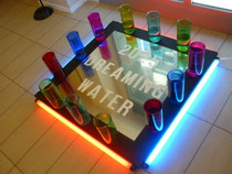 " 2025 Dreaming Water " (II° Version) , installazione, 2010