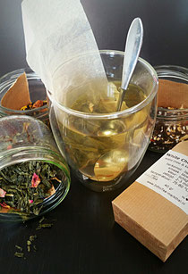 Groot assortiment aan losse thee 