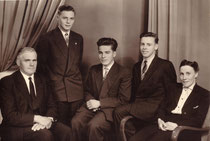 Familie Wilhelm Buchegger, 1957