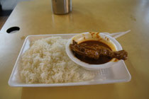 Chicken Curry von Muslim food in Little India - LECKER!