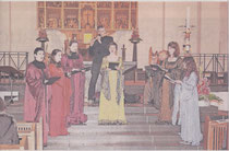 Das Gesangensemble Ars Choralis gastierte in der Pfarrkirche St. Lambertus RP-FOTO: RENATE RESCH_RÜFFER