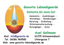 Gaiavita Lebendigeerde Geomantie der neuen Zeit