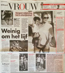 Etiquette en imago expert Gonnie Klein Rouweler Telegraaf VROUW.nl Shorts