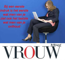 Tips voor een eerste werkdag Gonnie Klein Rouweler etiquettespecialist VROUW.nl Telegraaf