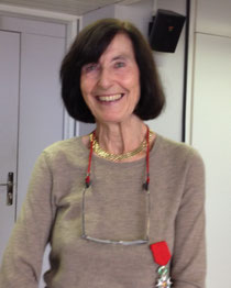 Anne Tursz à l'INSERM où elle a été décorée ce 24 avril