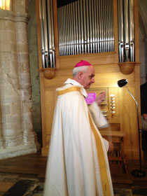 Bénédiction de l'orgue par Mgr Le Boulc'h