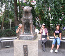 Hachiko, el perro fiel.