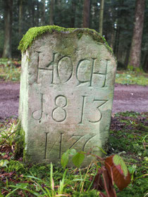 Grenze Hochmössingen / Römlinsdorf