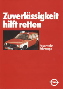 Prospekt Opel Rekord 1979