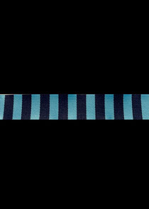 Band 35 -  Ringelband marine-hellblau 15mm Design: farbenfix