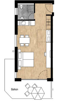 Appartment für 1-4 Personen