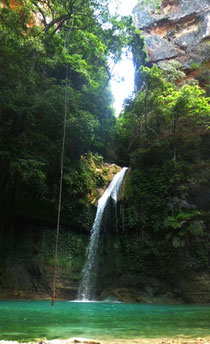 Air terjun Gunung Meja in East Sumba