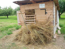 Stall mit Heu
