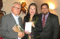 Foto v.l.n.r.: Rudolf Nährig, Elisabeth Brunner, GR Mag. Klaus Bergmaier. Foto:zVg