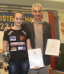 Sarah Fischer mit Vinzenz Hörtnagl. Foto: zVg.