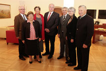 Bürgermeister Dr. Reinhard Resch und Stadträtin Mag. Anna Wegl empfingen den neuen Vorstand der Deutsch-Österreichischen Gesellschaft. Foto:zVg