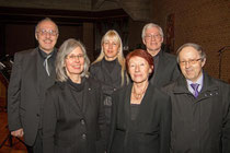 V.l.n.r. Karl Jirowsky, Susanne Raffetseder, Silvia Starkl, Monika Krakhofer, Wilhelm Bauer, Univ.Doz. Dr. Franz Schmatz. Foto: zVg
