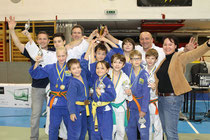 Erfolgreiche Judokas des Judoklub Krems. Foto:zVg.