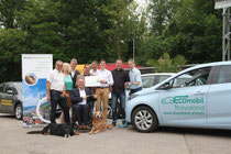 In der Klima- und Energiemodellregion Krems machten Elektroautos auf ihrer Sommertour durch Europa Halt, um ihre Akkus aufzuladen. Foto:zVg