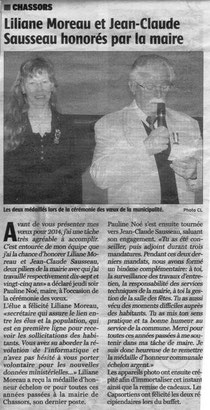 Article Charente Libre 27-01-2014